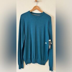 NWT Men’s Billabong 100% Cotton Blue Sweater Size XL